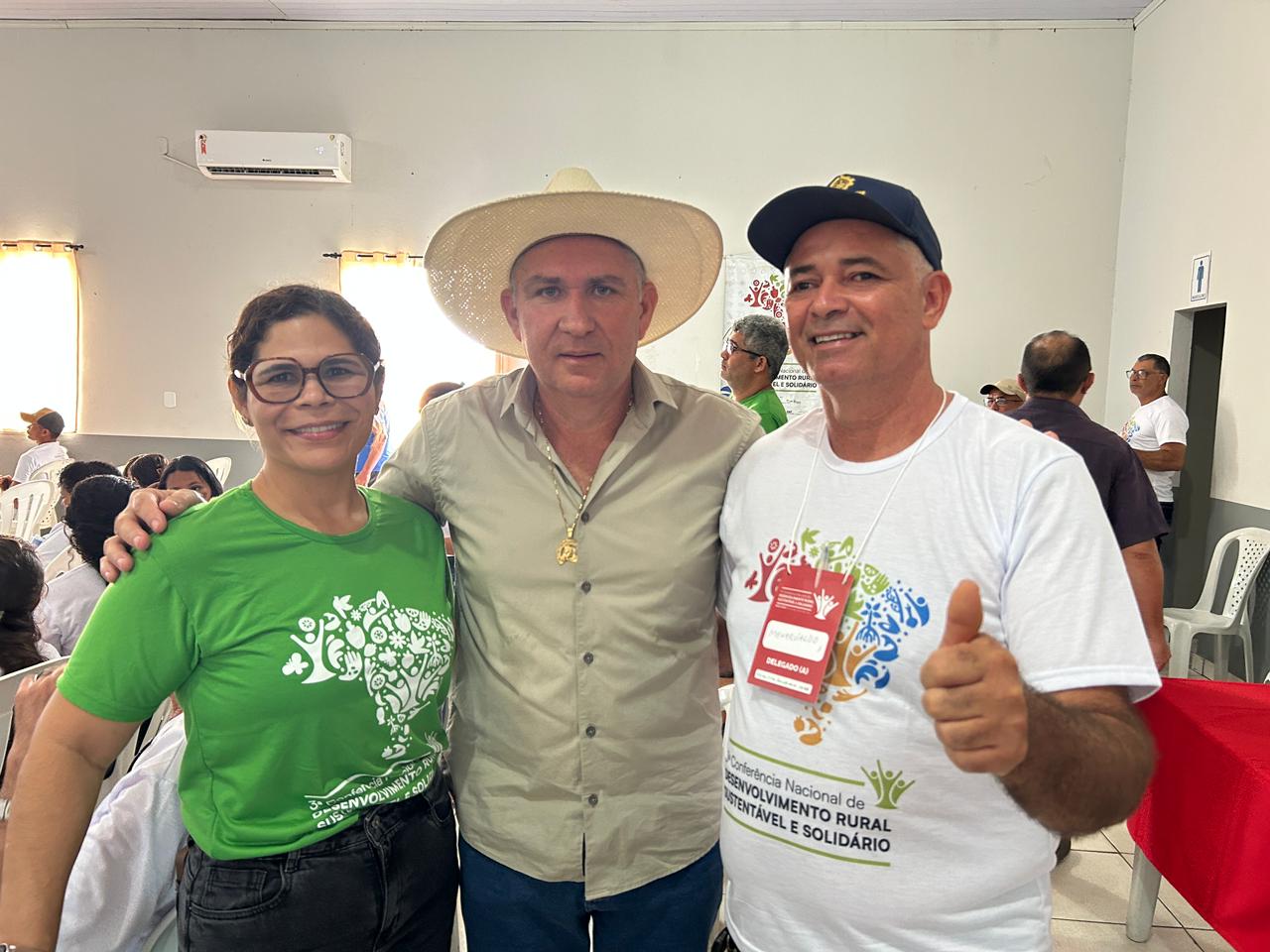 Sítio Novo participa da 3ª Conferência Nacional de Desenvolvimento Rural.