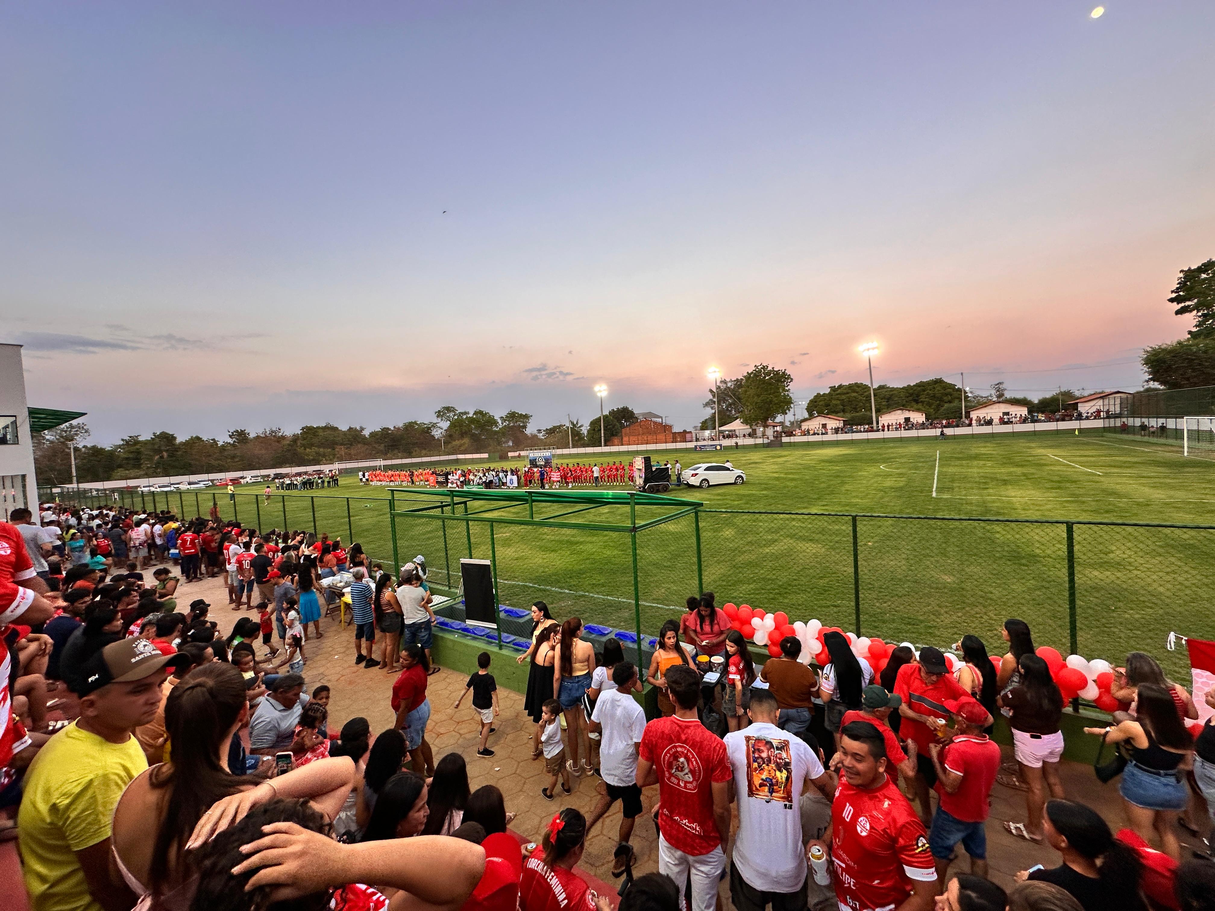 Sítio Novo inaugura o Estádio Municipal Durval Lima Viana